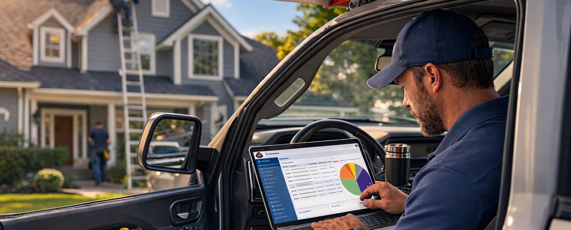 Professional workflow background