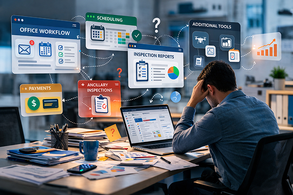 Inspector overwhelmed by disconnected systems